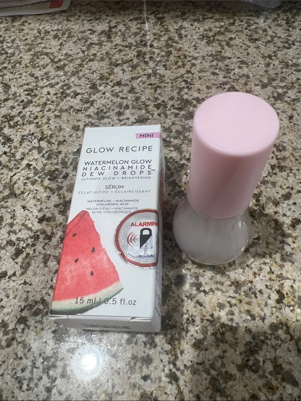 Glow Recipe Watermelon Glow Serum Bottle with Pink Cap